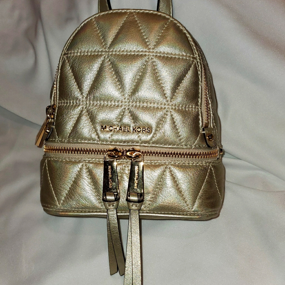 Michael Kors Iridescent Mini Backpack